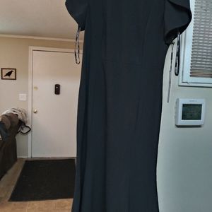 Calvin Klein black dress.size 10 .formal